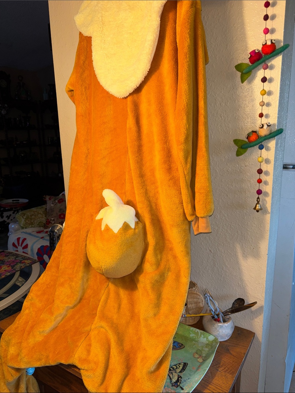 EUC SAZAC Pokémon Eevee Fleece Kigurumi. It is an officially licensed, oversized - Picture 11 of 11